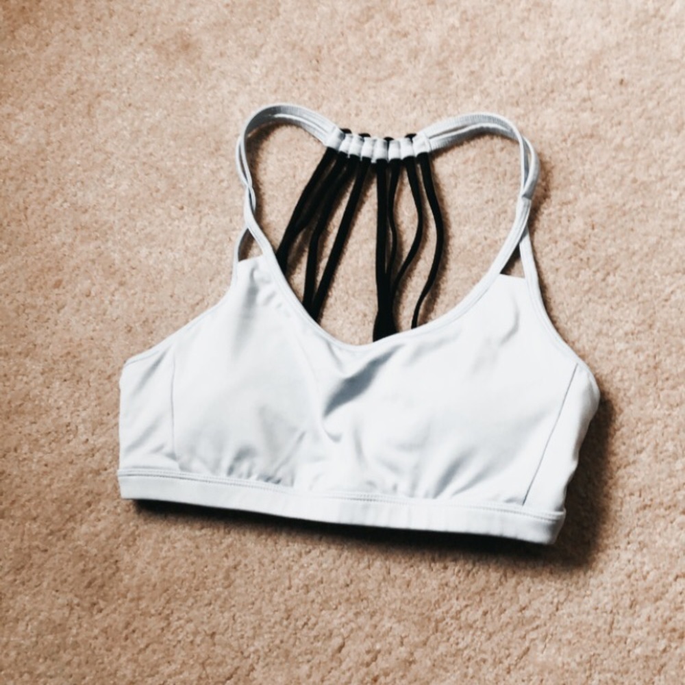 Sky Blue Sports Bra
